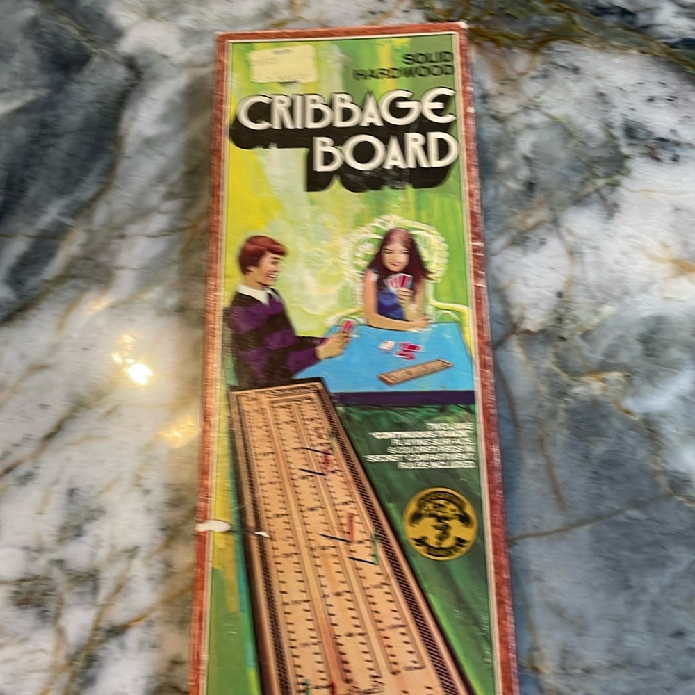 Never used Cribbage board.